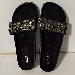 New Mix It Bling Beaded Sandals
